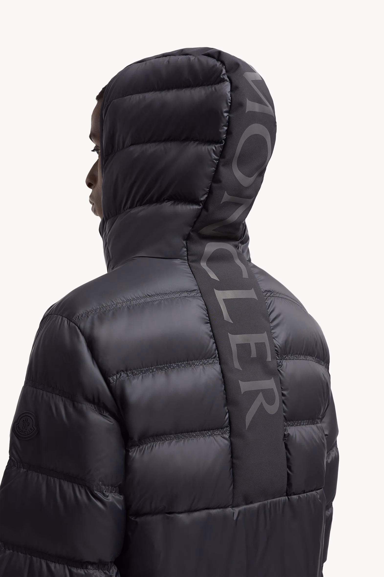 Plumífero corto con capucha Gardy Hombre Negro Moncler 4